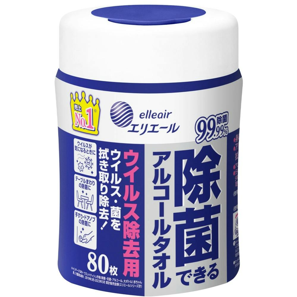 エリエール除菌ウィルス除去用本体80枚 ×1点 #hrm-4902011731149 紙製品 エリエール除菌ウィルス除去用本体80枚 ×1点 #hrm-4902011731149 紙製品
