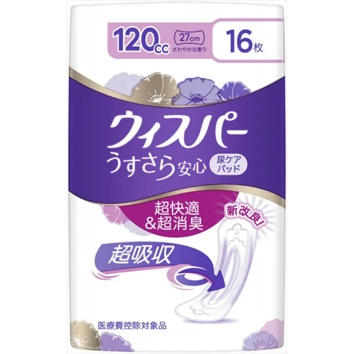 【12点まとめ買い】ウィスパ-うすさら安心多いとき120CC16枚 × 12点【送料込み】 #hrm-4902430881562