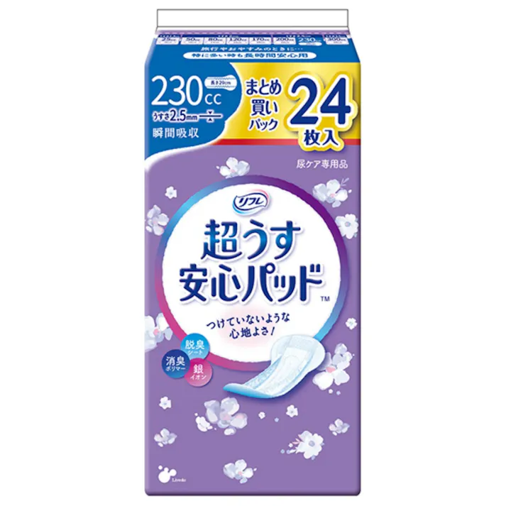 【18点まとめ買い】リフレ 超うす安心パッドまとめ買いパック230cc24枚 × 18点【送料込み】 #hrm-4904585045028