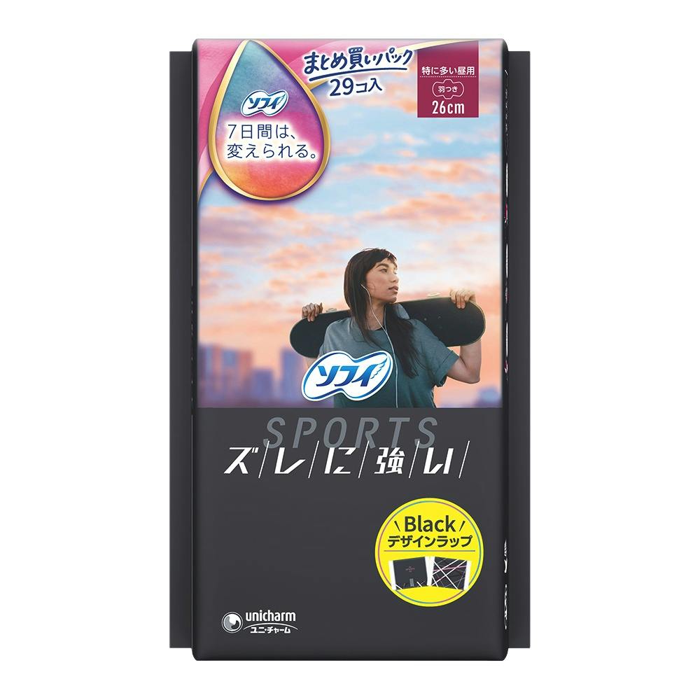 ソフィSPORTS260羽つき29枚 ×1点 #hrm-4903111325993 生理用品 ソフィSPORTS260羽つき29枚 ×1点 #hrm-4903111325993 生理用品