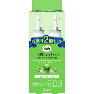 【16点まとめ買い】消臭力 自動でシュパッとかえ2PFLリーフ78ml × 16点【送料込み】 #hrm-4901070129065