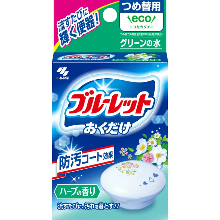 ブルーレットおくだけ つめ替 ハーブ ×1点【送料込み】 #hrm-4987072087794