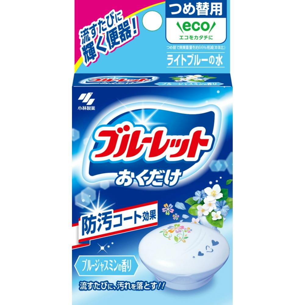 ブルーレットおくだけ つめ替 ブルージャスミン × 56点 #hrm-4987072087800 芳香剤・消臭剤 ブルーレットおくだけ つめ替 ブルージャスミン × 56点 #hrm-4987072087800 芳香剤・消臭剤