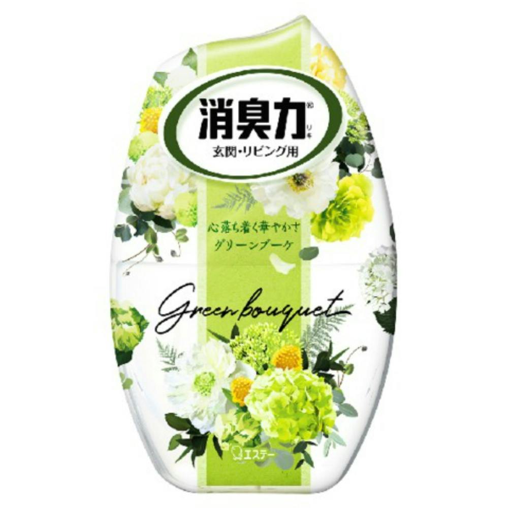 【18点まとめ買い】お部屋の消臭力 消臭芳香剤 消臭剤 部屋 玄関 リビング 置き型 グリーンブーケ × 18点【送料込み】 ＃hrm-4901070129959