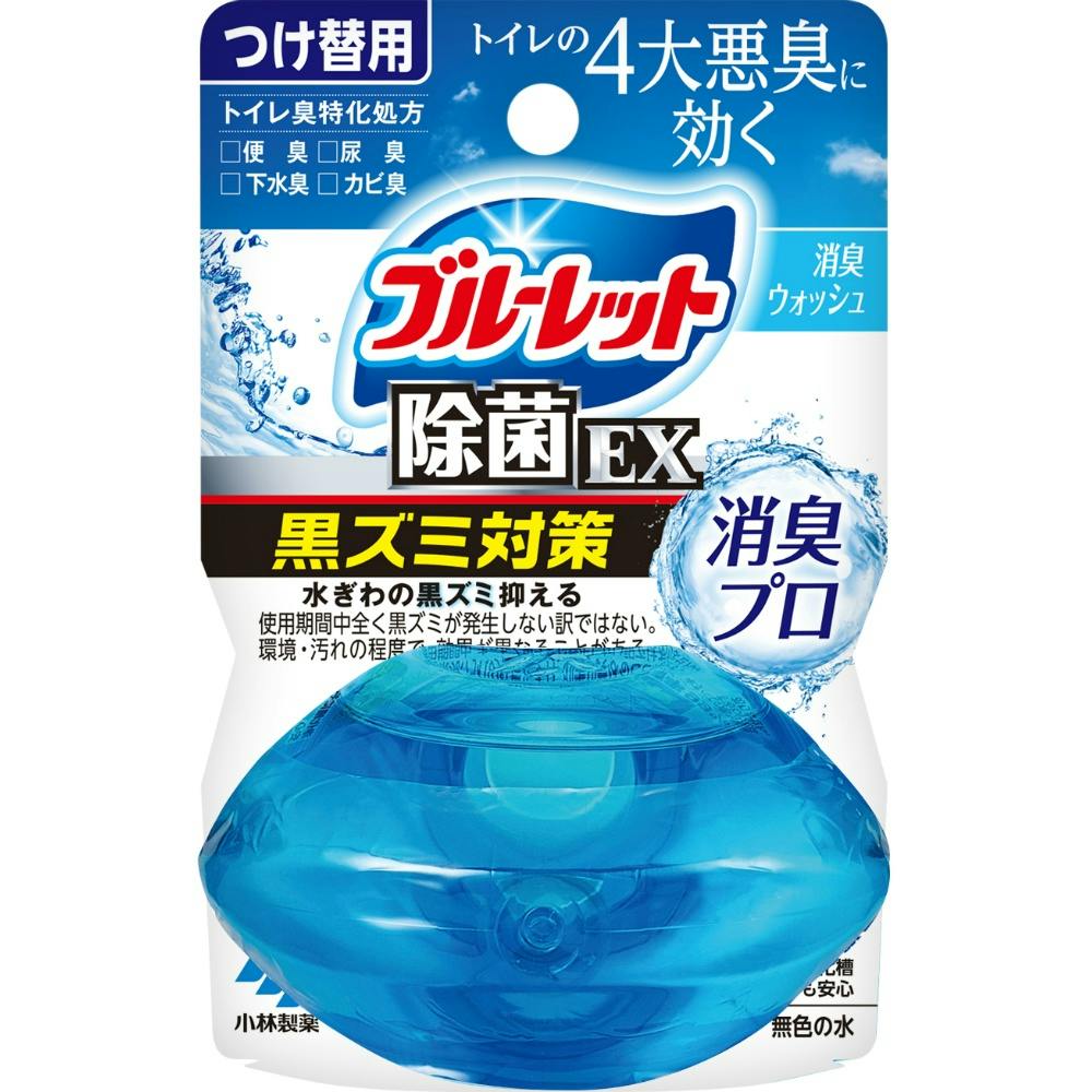 液体ブルーレットおくだけ除菌EX消臭プロつけ替用消臭ウォッシュ ×1点 hrm#4987072099063 芳香剤・消臭剤 液体ブルーレットおくだけ除菌EX消臭プロつけ替用消臭ウォッシュ ×1点 hrm#4987072099063 芳香剤・消臭剤