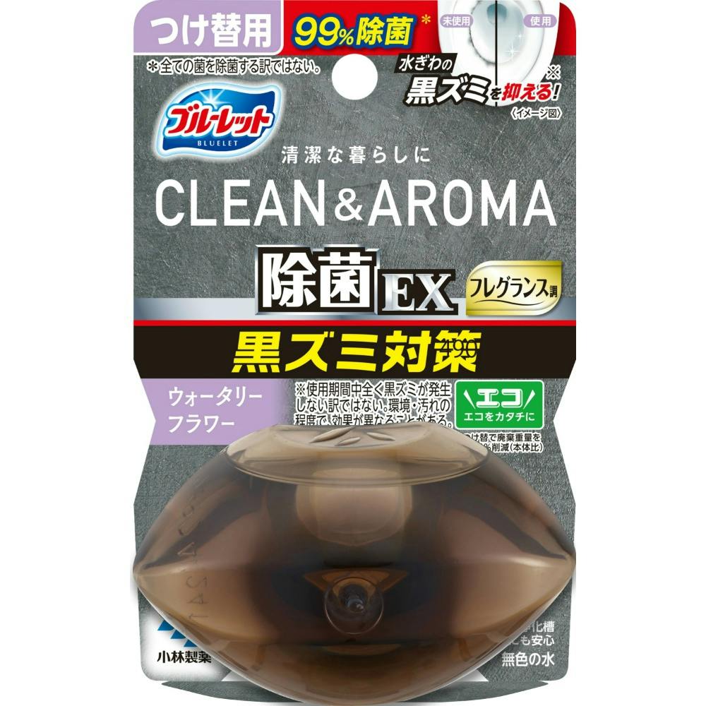 液体ブルーレットおくだけ除菌EXフレグランスつけ替用クリーン&アロマウォータリーフラワー ×1点 hrm#4987072099001 芳香剤・消臭剤 液体ブルーレットおくだけ除菌EXフレグランスつけ替用クリーン&アロマウォータリーフラワー ×1点 hrm#4987072099001 芳香剤・消臭剤
