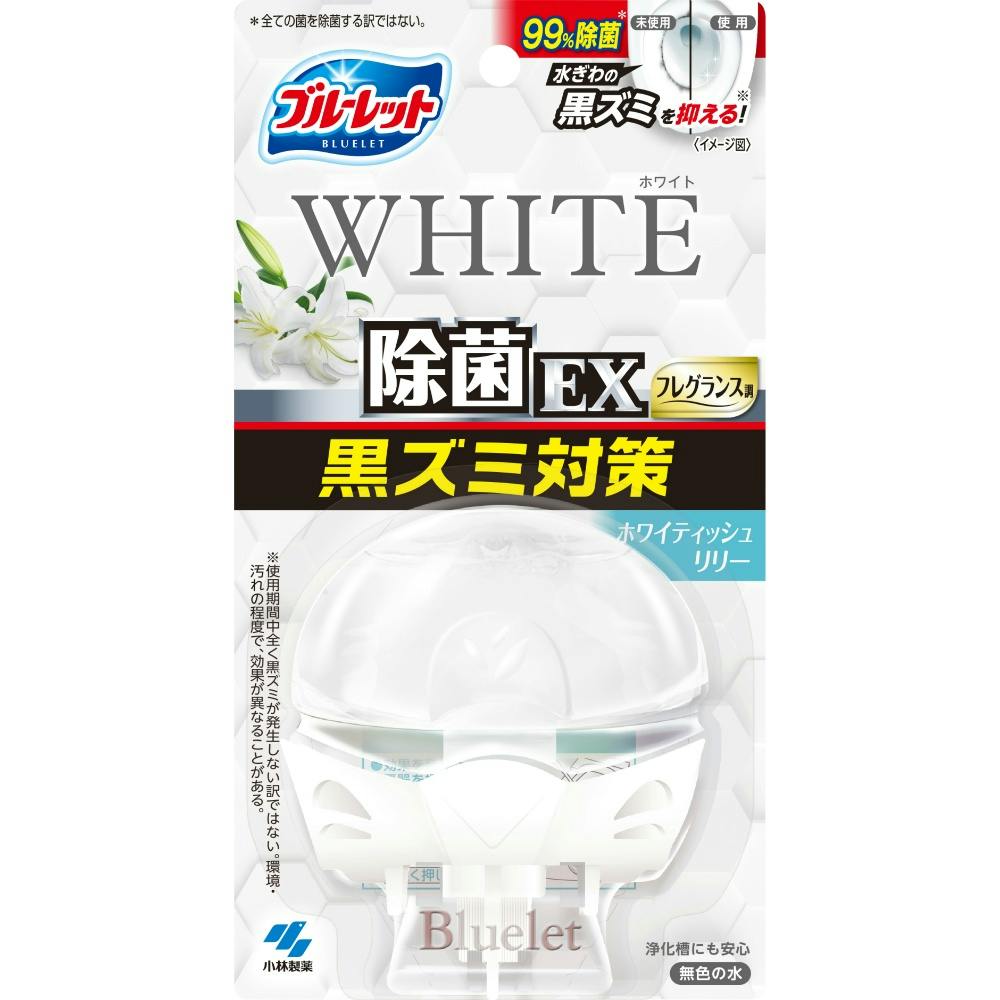 液体ブルーレットおくだけ除菌EXフレグランスホワイトホワイティッシュリリー ×1点 hrm#4987072098967 芳香剤・消臭剤 液体ブルーレットおくだけ除菌EXフレグランスホワイトホワイティッシュリリー ×1点 hrm#4987072098967 芳香剤・消臭剤