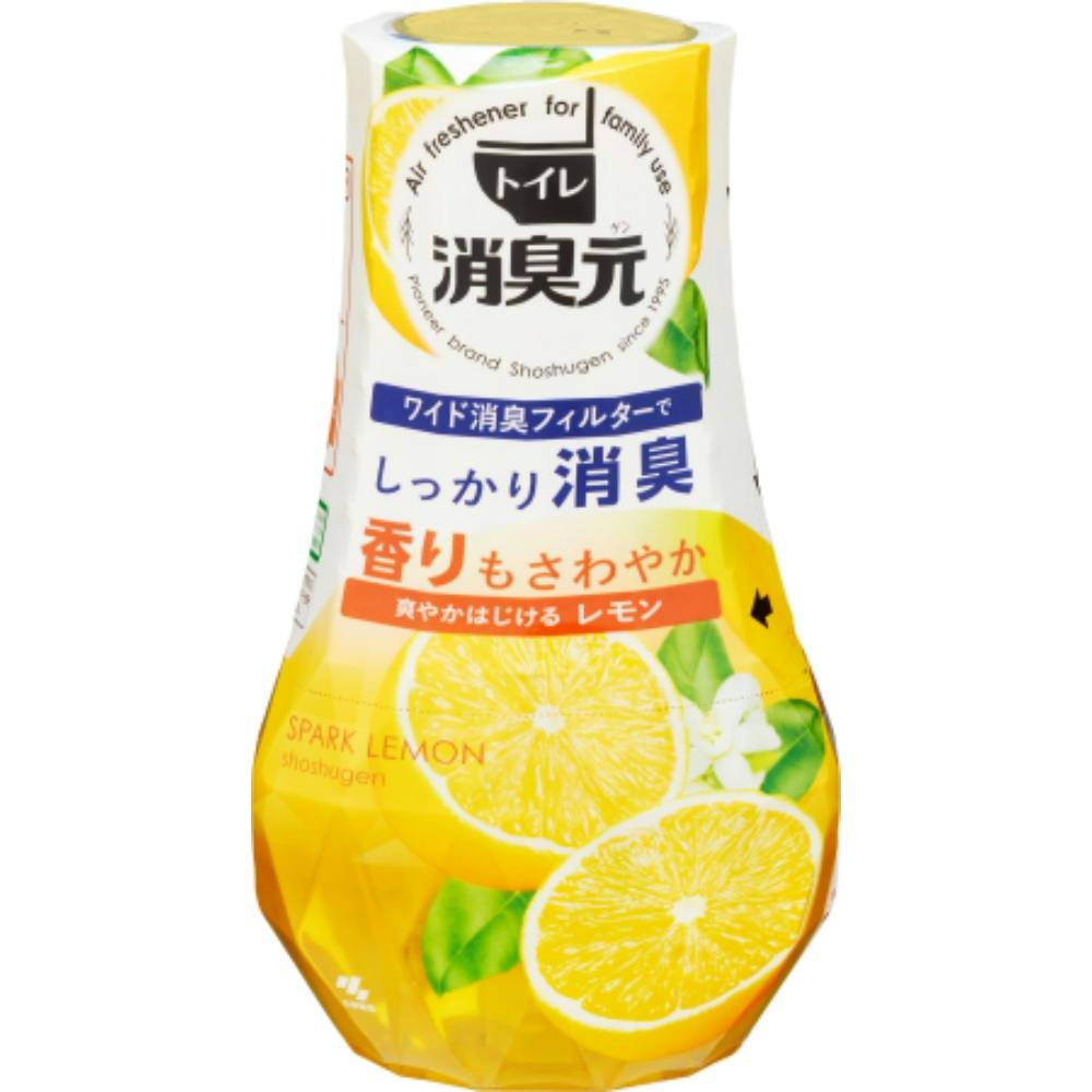トイレの消臭元爽やかはじけるレモン400ml × 16点 #hrm-4987072029633 芳香剤・消臭剤 トイレの消臭元爽やかはじけるレモン400ml × 16点 #hrm-4987072029633 芳香剤・消臭剤