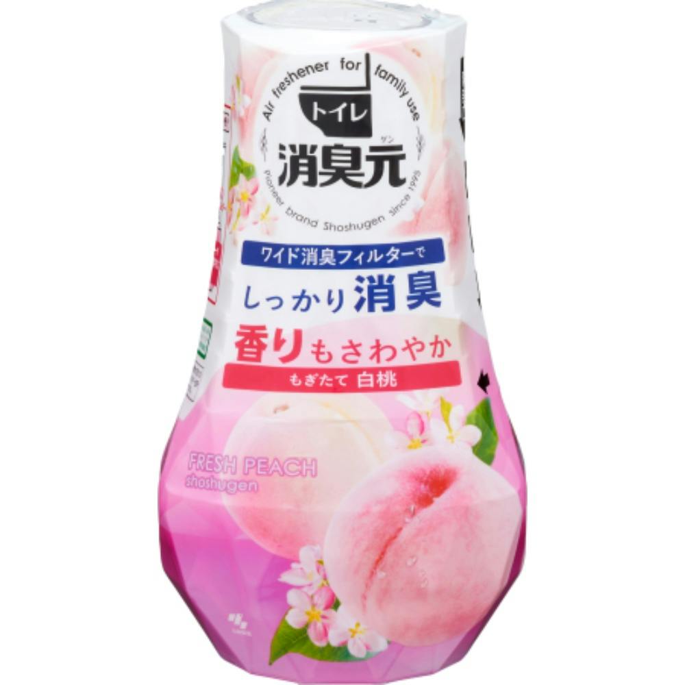 トイレの消臭元もぎたて白桃400ml ×1点 #hrm-4987072029640 芳香剤・消臭剤 トイレの消臭元もぎたて白桃400ml ×1点 #hrm-4987072029640 芳香剤・消臭剤