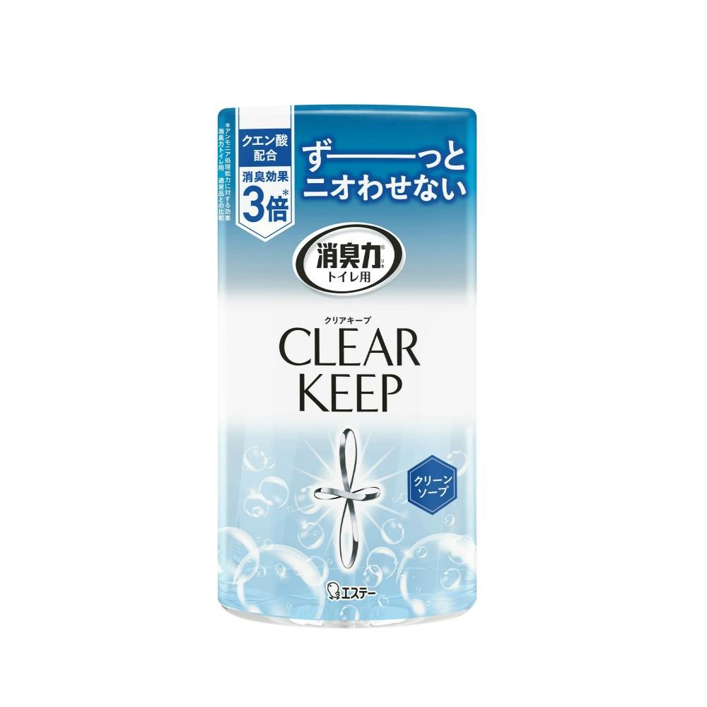 トイレの消臭力 CLEAR KEEP クリーンソープ ×1点 #hrm-4901070130528 芳香剤・消臭剤 トイレの消臭力 CLEAR KEEP クリーンソープ ×1点 #hrm-4901070130528 芳香剤・消臭剤