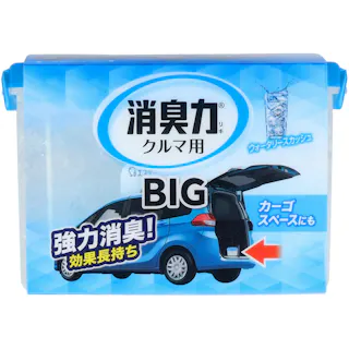 クルマの消臭力 BIG 車用消臭芳香剤 ウォータリースカッシュ ×1点【送料込み】 #hrm-4901070123735