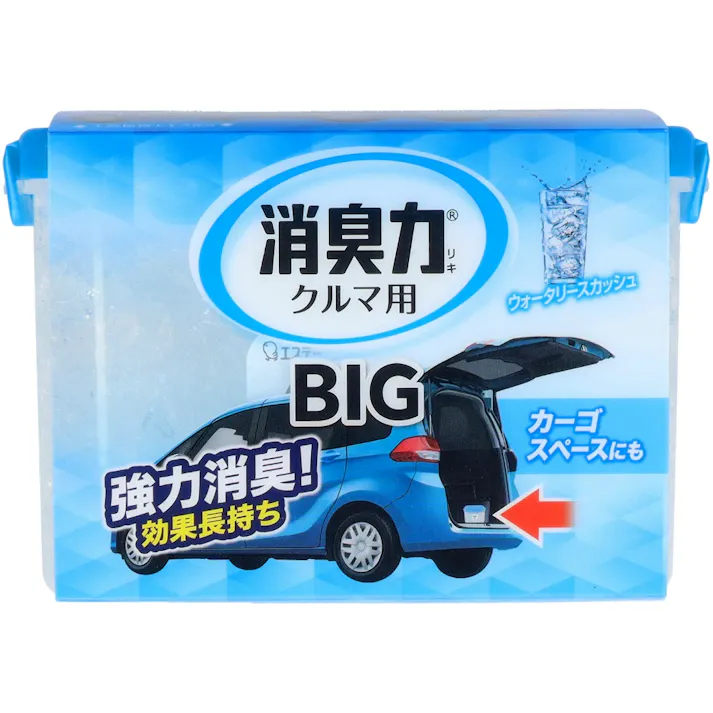 クルマの消臭力 BIG 車用消臭芳香剤 ウォータリースカッシュ ×1点【送料込み】 #hrm-4901070123735