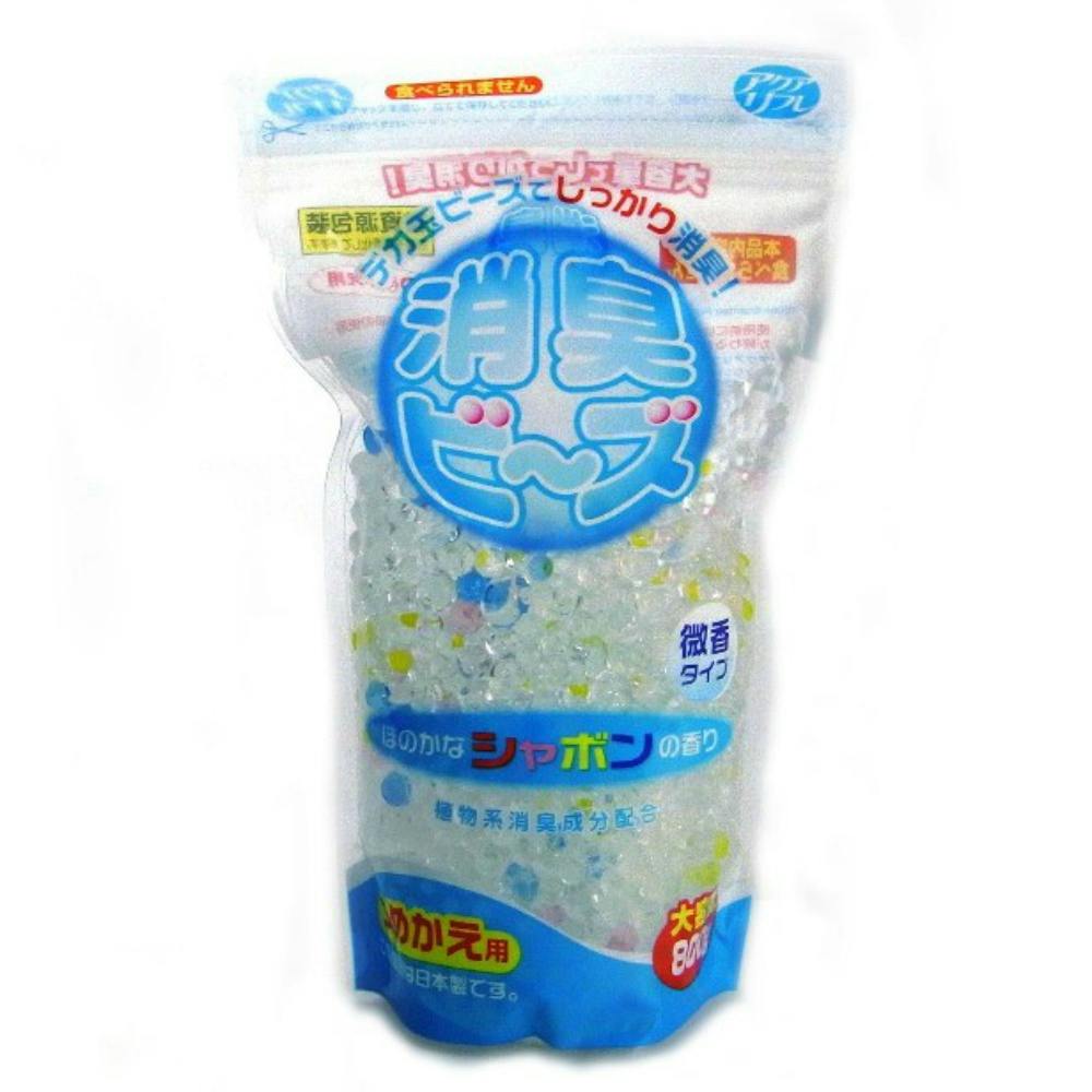 【16点まとめ買い】アクアリフレ消臭ビーズ替え大容量シャボン８００Ｇ × 16点【送料込み】 ＃hrm-4900480221871