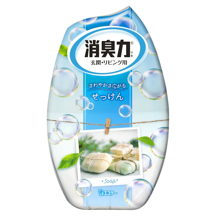 消臭力 玄関・リビング用 せっけん ×1点【送料込み】 #hrm-4901070113859