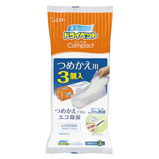 【15点まとめ買い】ドライペットコンパクト 除湿剤 詰め替えタイプ つめかえ用 × 15点【送料込み】 #hrm-4901070909704