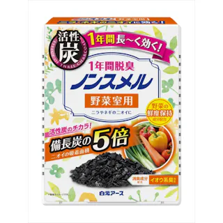 ノンスメル 野菜室用置き型 1年間脱臭 ×1点【送料込み】 #hrm-4902407013163