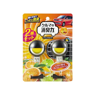 クルマの消臭力 クリップタイプ 消臭芳香剤 車用 シトラスの香り ×1点【送料込み】 #hrm-4901070160341