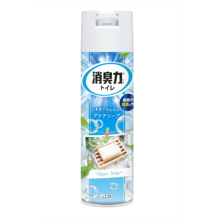 トイレの消臭力スプレー アクアソープ ×1点【送料込み】 #hrm-4901070130986