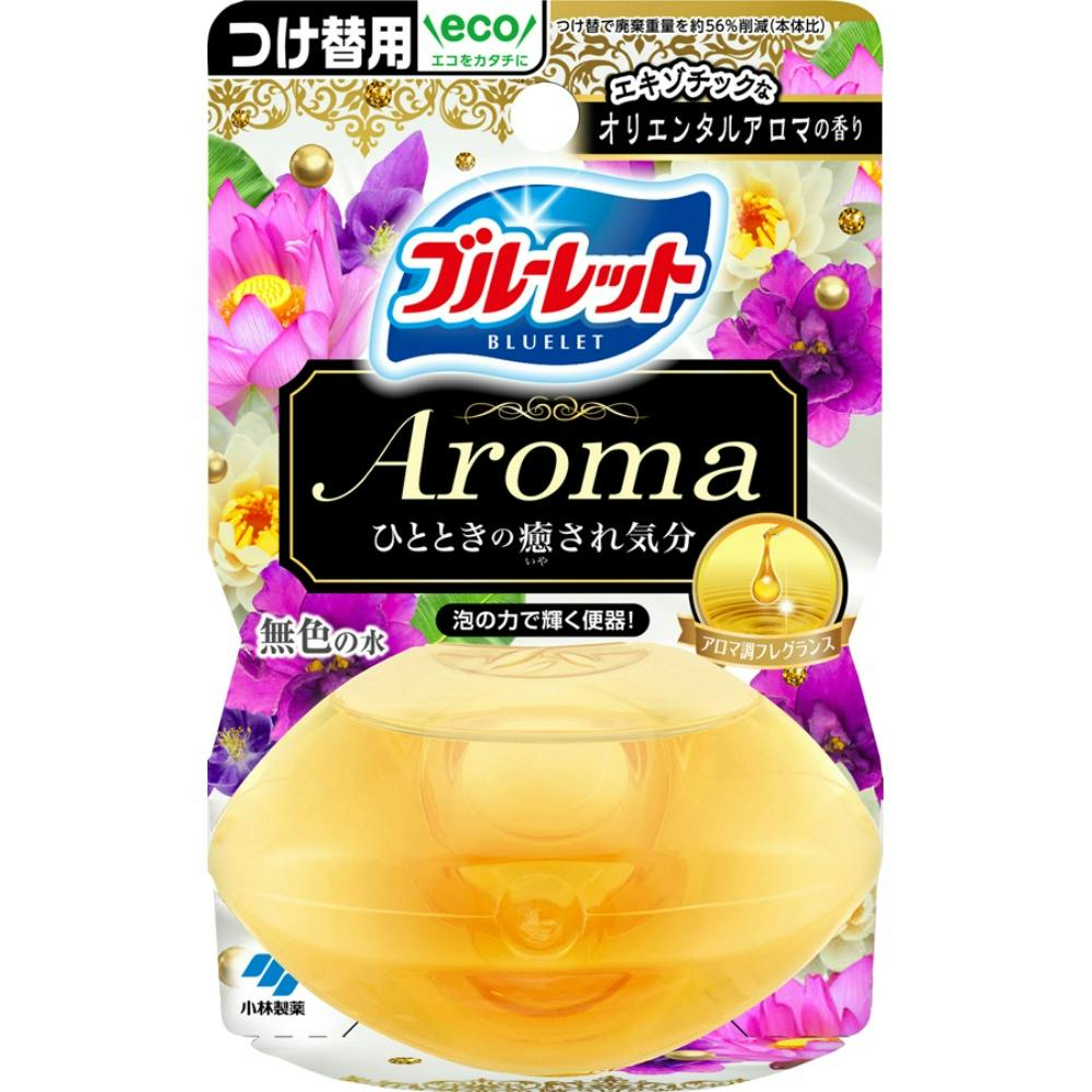 液体ブルーレットおくだけアロマつけ替用 エキゾチックなオリエンタルアロマの香り ×1点 #hrm-4987072091128 芳香剤・消臭剤 液体ブルーレットおくだけアロマつけ替用 エキゾチックなオリエンタルアロマの香り ×1点 #hrm-4987072091128 芳香剤・消臭剤