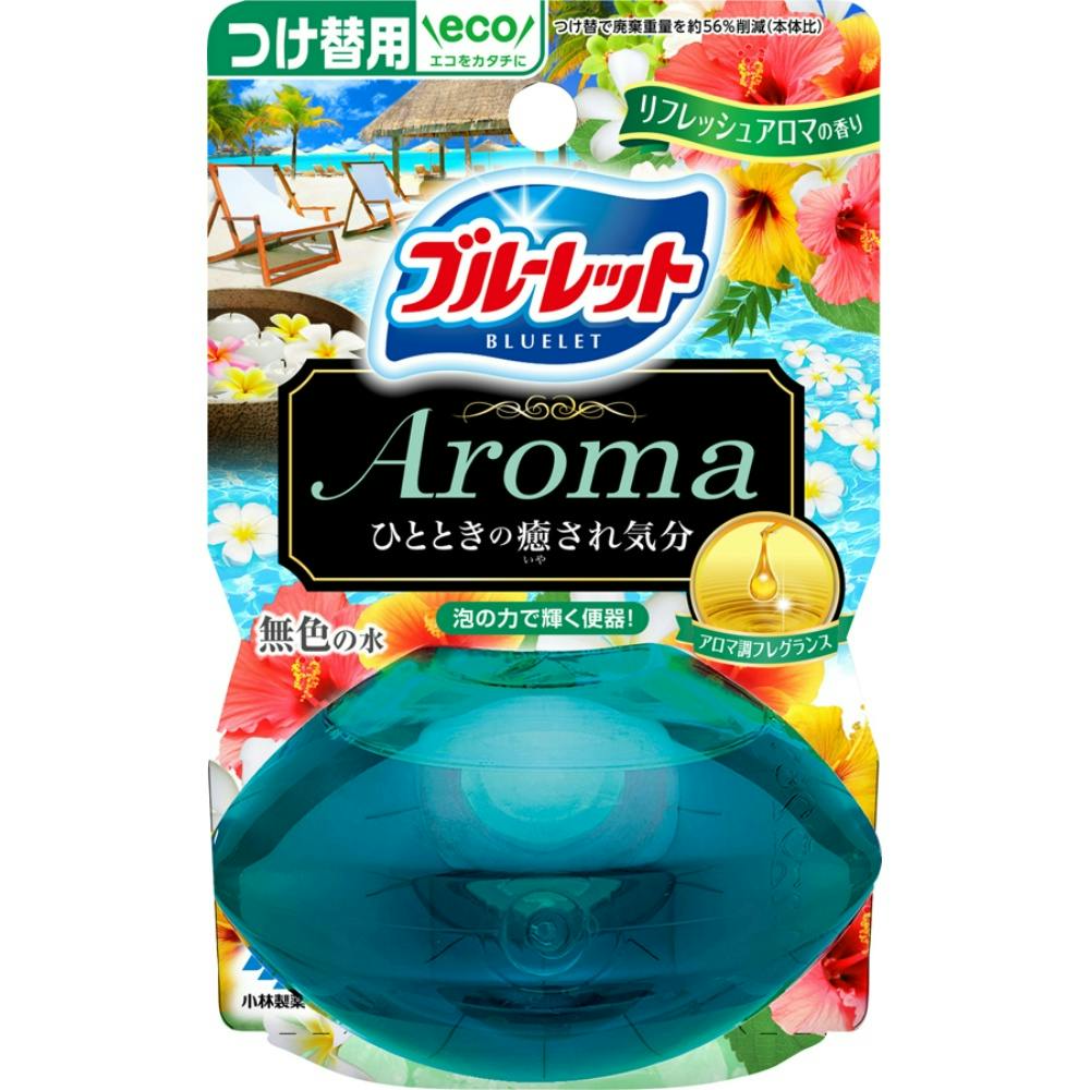 液体ブルーレットおくだけアロマつけ替用 リフレッシュアロマの香り × 48点 #hrm-4987072091104 芳香剤・消臭剤 液体ブルーレットおくだけアロマつけ替用 リフレッシュアロマの香り × 48点 #hrm-4987072091104 芳香剤・消臭剤
