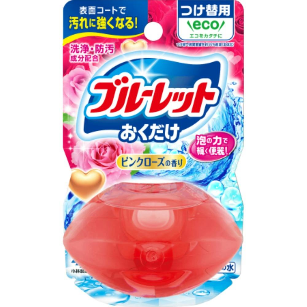 液体ブルーレットおくだけつけ替用 ピンクローズの香り × 48点 #hrm-4987072091012 芳香剤・消臭剤 液体ブルーレットおくだけつけ替用 ピンクローズの香り × 48点 #hrm-4987072091012 芳香剤・消臭剤
