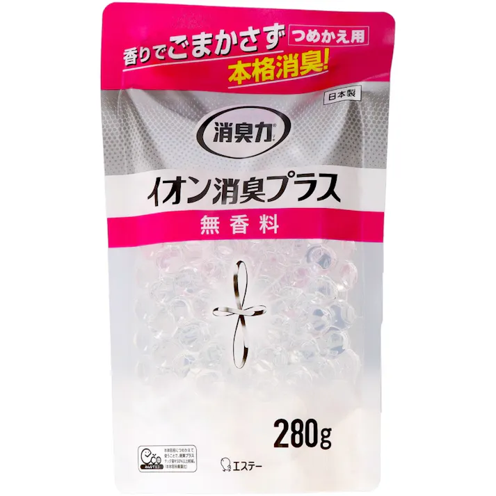 消臭力 クリアビーズ イオン消臭プラス 消臭剤 詰替 無香料 ×1点【送料込み】 #hrm-4901070126705