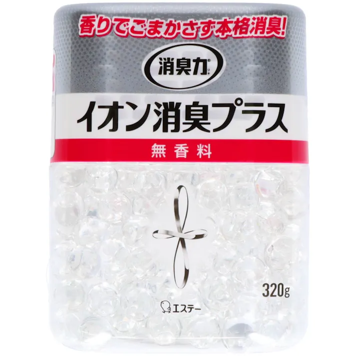 【16点まとめ買い】消臭力 クリアビーズ イオン消臭プラス 消臭剤 本体 無香料 × 16点【送料込み】 #hrm-4901070126682