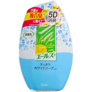 エールズ介護家庭用消臭力ホワイトソープ400ml ×1点【送料込み】 #hrm-4901070126453