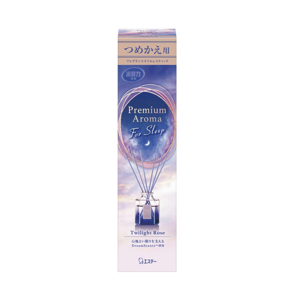 お部屋の消臭力 Premium Aroma For Sleep Stick つめかえ トワイライトローズ × 18点 #hrm-4901070131716 芳香剤・消臭剤 お部屋の消臭力 Premium Aroma For Sleep Stick つめかえ トワイライトローズ × 18点 #hrm-4901070131716 芳香剤・消臭剤