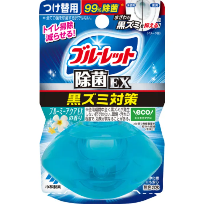液体ブルーレットおくだけ除菌EXつけ替用 ブルーミーアクアEXの香り ×1点【送料込み】 #hrm-4987072092712