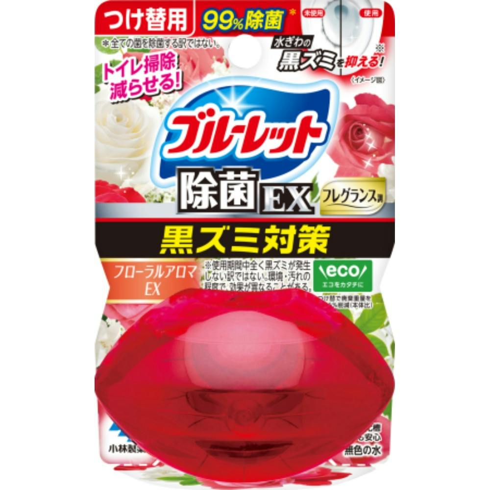 液体ブルーレットおくだけ除菌EXフレグランスつけ替用 フローラルアロマEXの香り × 48点 #hrm-4987072092774 芳香剤・消臭剤 液体ブルーレットおくだけ除菌EXフレグランスつけ替用 フローラルアロマEXの香り × 48点 #hrm-4987072092774 芳香剤・消臭剤