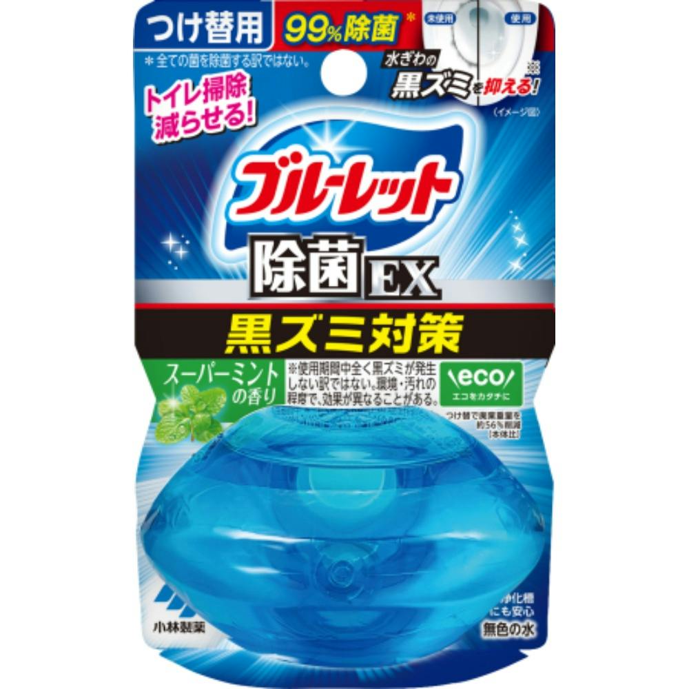 液体ブルーレットおくだけ除菌EXつけ替スーパーミント ×1点 #hrm-4987072092651 芳香剤・消臭剤 液体ブルーレットおくだけ除菌EXつけ替スーパーミント ×1点 #hrm-4987072092651 芳香剤・消臭剤