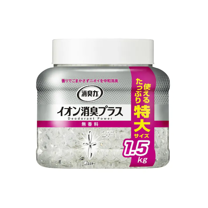 消臭力クリアビーズ イオン消臭プラス 特大 本体 無香料 ×1点【送料込み】 #hrm-4901070128006
