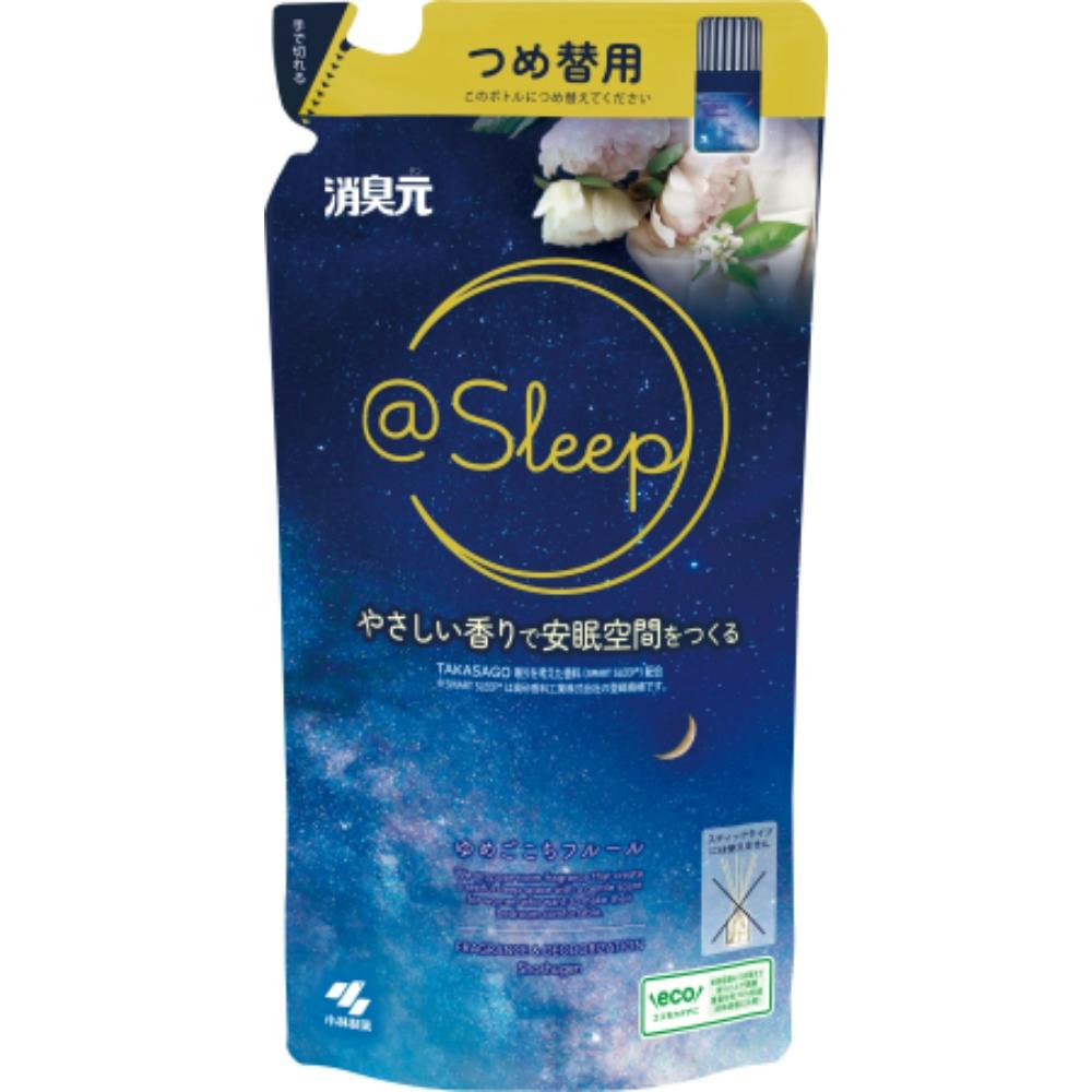 消臭元@Sleep つめ替用 ゆめごこちフルール ×1点 #hrm-4987072093450 芳香剤・消臭剤 消臭元@Sleep つめ替用 ゆめごこちフルール ×1点 #hrm-4987072093450 芳香剤・消臭剤