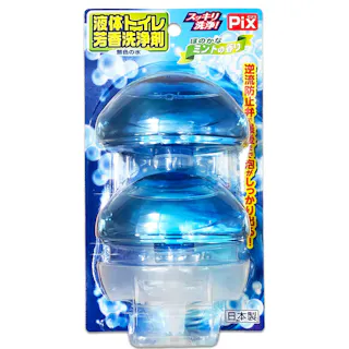 ピクス液体トイレ芳香洗浄剤本体2個ミントの香り ×1点【送料込み】 #hrm-4900480226357
