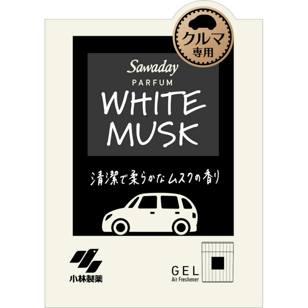 Sawadayクルマ専用ゲル パルファムホワイトムスク ×1点 #hrm-4987072096420 芳香剤・消臭剤 Sawadayクルマ専用ゲル パルファムホワイトムスク ×1点 #hrm-4987072096420 芳香剤・消臭剤