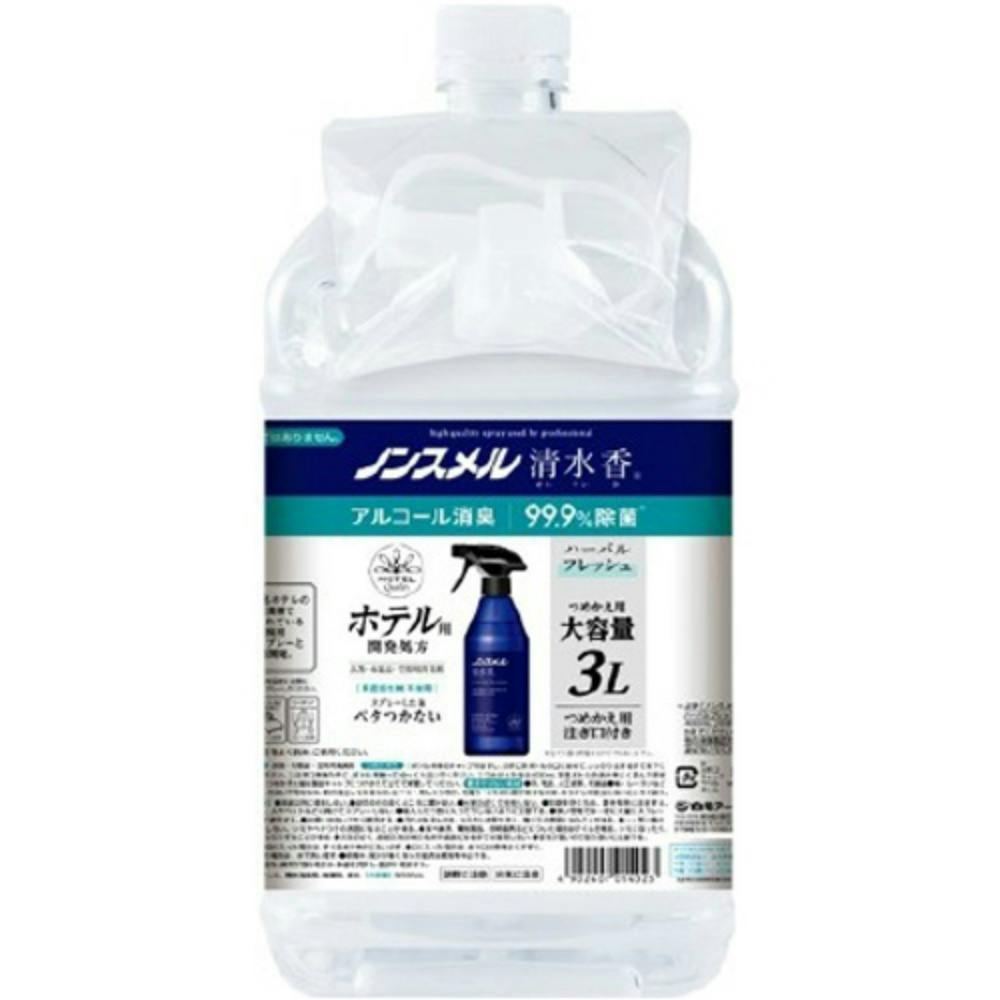 【4点まとめ買い】ノンスメル清水香 ハーバルＦ つめかえ大容量 ３Ｌ × 4点【送料込み】 ＃hrm-4902407014023