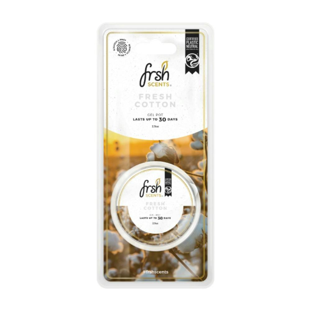 フレッシュセンツ ゲルポット フレッシュコットン ２．５ｏｚ ×1点 ＃hrm-4533106402561 芳香剤・消臭剤