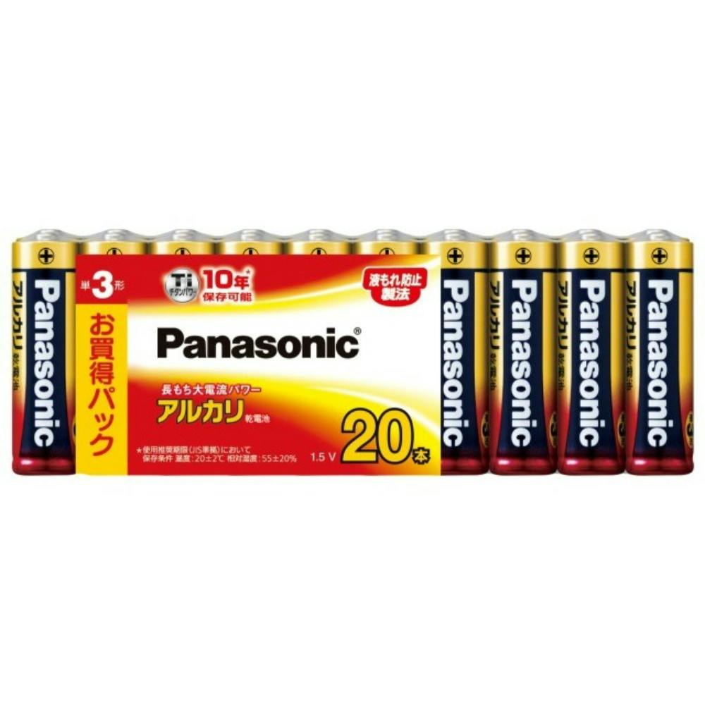 アルカリ電池単３×２０Ｐ ＬＲ６ＸＪ２０ＳＷ ×1点【送料込み】 ＃hrm-4984824723887
