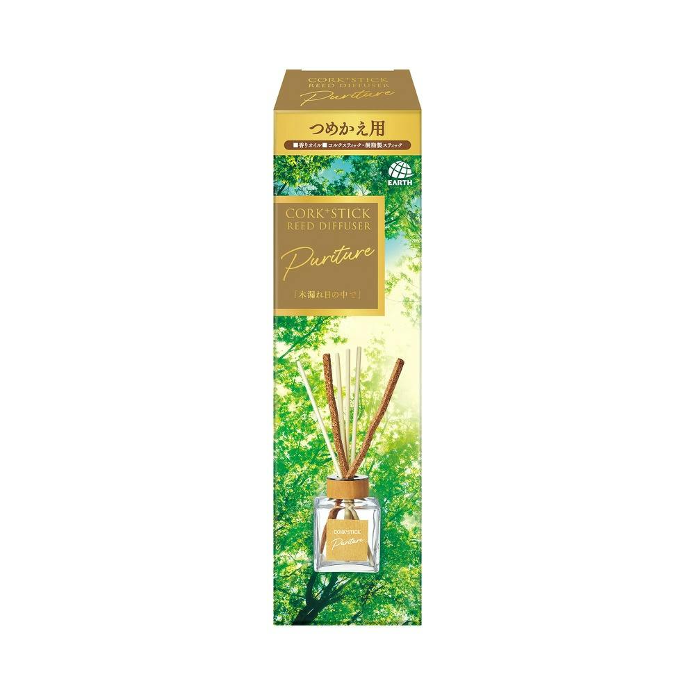 スッキーリ コルクスティック 木漏れ日の中で 替え 100ml ×1点 #hrm-4901080590411 芳香剤・消臭剤 スッキーリ コルクスティック 木漏れ日の中で 替え 100ml ×1点 #hrm-4901080590411 芳香剤・消臭剤