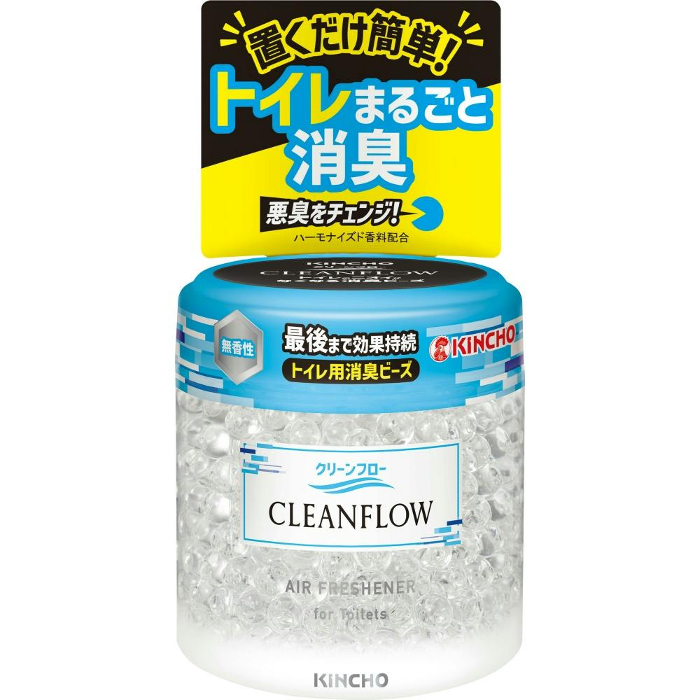 クリーンフロー トイレ用消臭ビーズ 無香性 ×1点 #hrm-4987115861107 芳香剤・消臭剤 クリーンフロー トイレ用消臭ビーズ 無香性 ×1点 #hrm-4987115861107 芳香剤・消臭剤