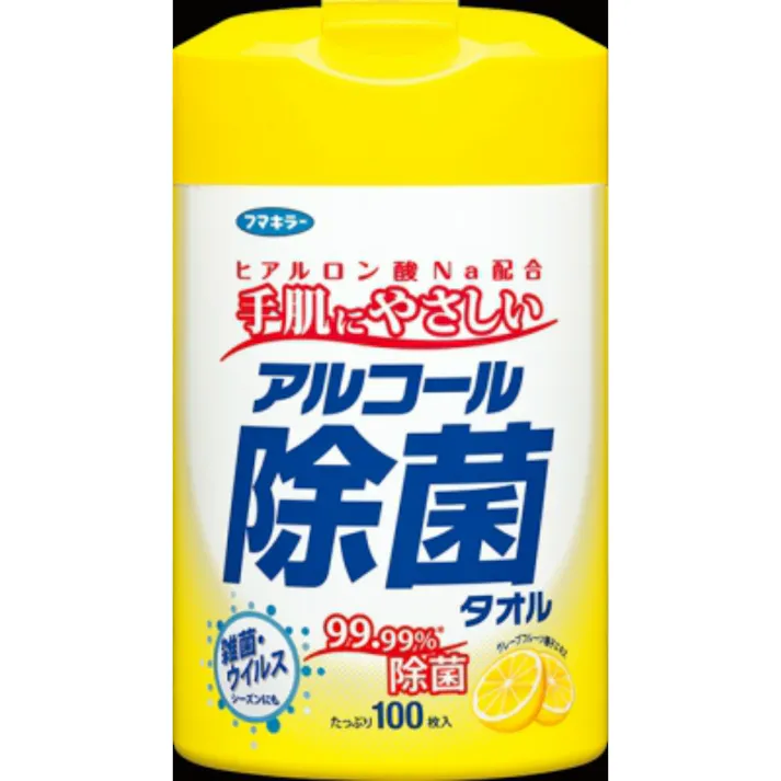 【12点まとめ買い】アルコール除菌タオル100枚入り × 12点【送料込み】 #hrm-4902424433739