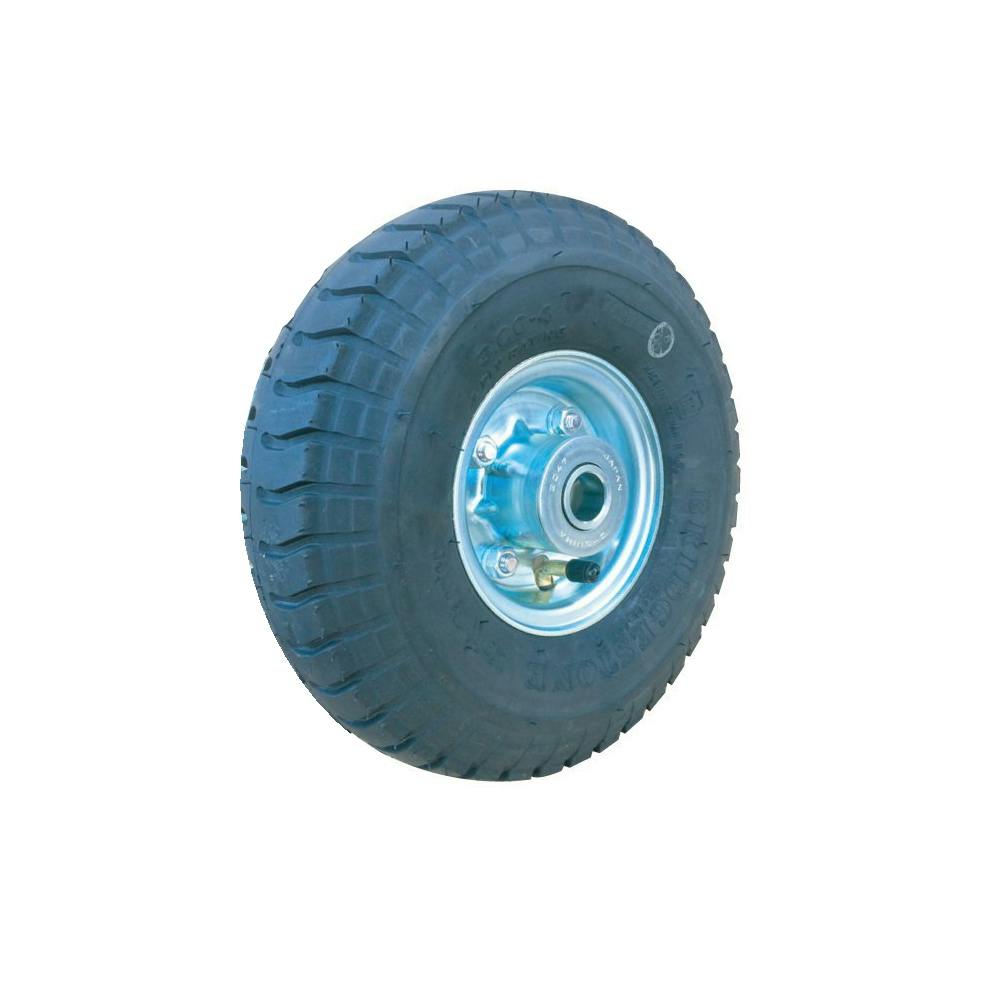 キャスター4個セット　ゴムタイヤ　タイヤ外径約200mm　 HC3.00-4PK 台車用エアータイヤ 固定キャスター タイヤサイズ3.00-4 4