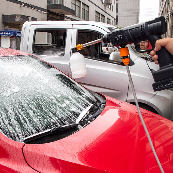 新型コードレス式 高圧洗浄機 プラス DL-221】 ちあふる TV通販