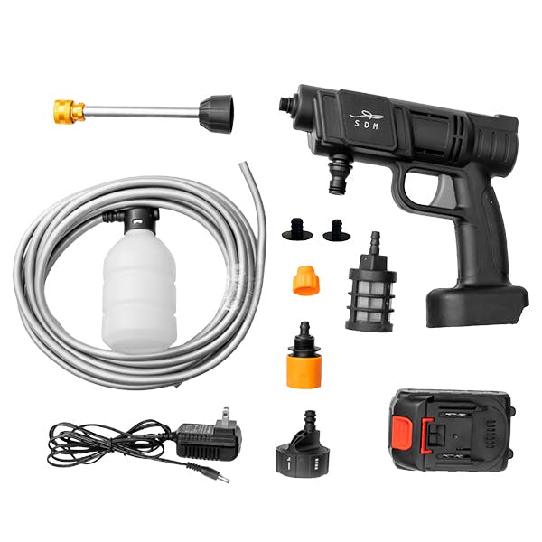 新型コードレス式 高圧洗浄機 プラス DL-221】TV通販で大人気の