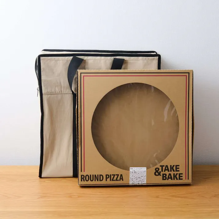 縦にも横にも持てる保冷バッグ 大容量 横持ち 縦持ち コストコ ピザ 寿司 保冷 エコバッグ 買い出し 2WAY 横入れ クラッソ kurasso ネイビー