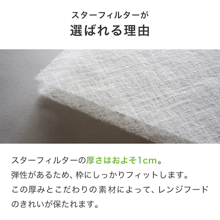 スターフィルター レンジフードフィルター 換気扇フィルター スターターセット 強力マグネット+交換フィルター3枚 297×290mm枠用