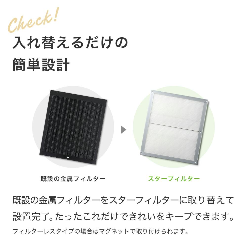 スターフィルター レンジフードフィルター 換気扇フィルター