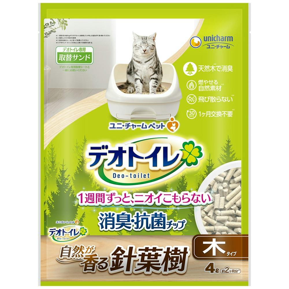 デオトイレ針葉樹の消臭・抗菌チップ ×1点 #hrm-4520699644270 ペット用品(犬) デオトイレ針葉樹の消臭・抗菌チップ ×1点 #hrm-4520699644270 ペット用品(犬)