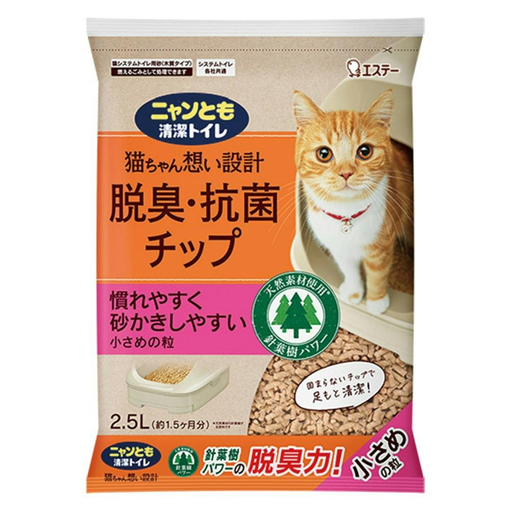 ニャンとも清潔トイレ 脱臭・抗菌チップ 小さめの粒 ×1点 #hrm-4901070575107 ペット用品(犬) ニャンとも清潔トイレ 脱臭・抗菌チップ 小さめの粒 ×1点 #hrm-4901070575107 ペット用品(犬)